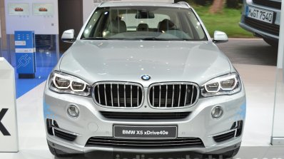 BMW X5 xDrive40e plug-in hybrid front at IAA 2015