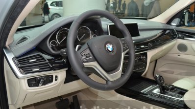 BMW X5 xDrive40e plug-in hybrid interior at IAA 2015
