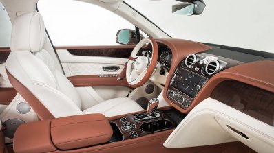 Bentley Bentayga interior press shots