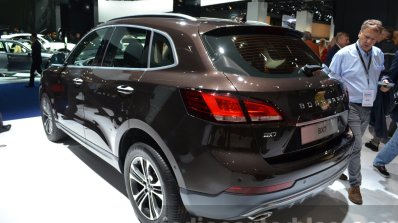 Borgward BX7 rear three quarter at the IAA 2015