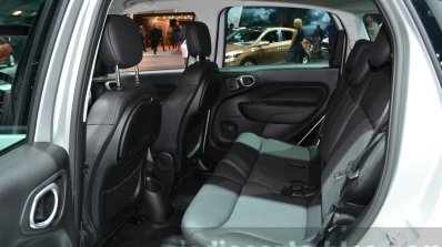 Fiat 500L Beats Edition rear cabin at the IAA 2015