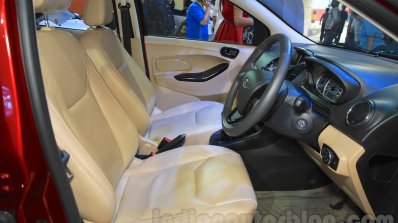 Ford Figo Aspire seats at the 2015 NADA Auto Show