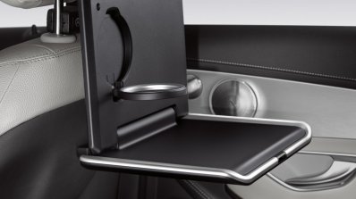 Genuine Accessories for Mercedes GLC at 2015 IAA coffee table travel equipment