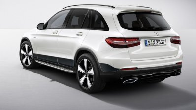 Genuine Accessories for Mercedes GLC at 2015 IAA-rear three quarter