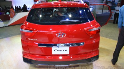 Hyundai Creta rear at Nepal Auto Show 2015