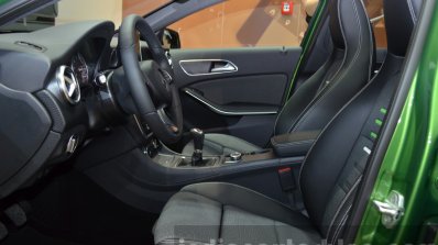 India-bound 2016 Mercedes A Class (facelift) front cabin at IAA 2015