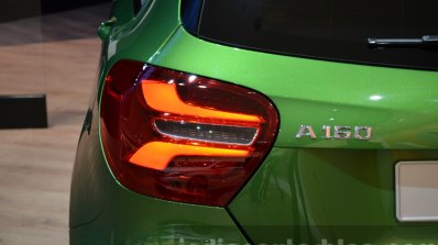 India-bound 2016 Mercedes A Class (facelift) taillamps at IAA 2015