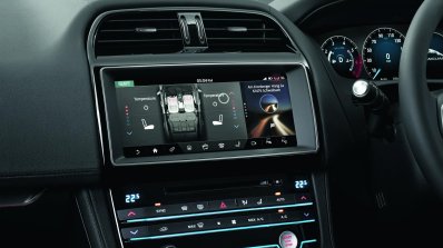 Jaguar F-Pace center console press image