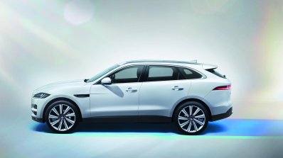 Jaguar F-Pace side profile press image