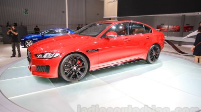 Jaguar XE S front quarter at the 2015 Chengdu Motor Show