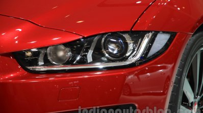 Jaguar XE S headlight at the 2015 Chengdu Motor Show