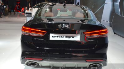 Kia Optima GT Europe rear at IAA 2015