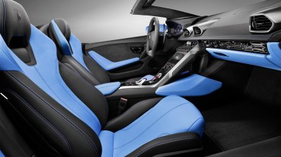 Lamborghini Huracan Spyder interior press image