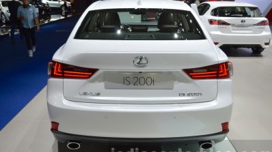 Lexus IS200t Sport Edition rear at the IAA 2015