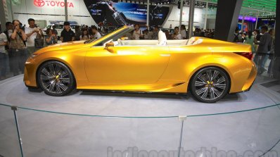 Lexus LF-C2 profile at the 2015 Chengdu Motor Show