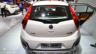 MG 3SW rear at the 2015 Chengdu Motor Show