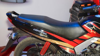 Mahindra Centuro Rockstar seat at Nepal Auto Show 2015