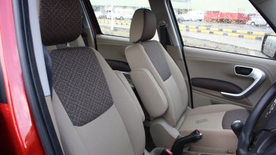 Mahindra TUV300 front seats first drive review