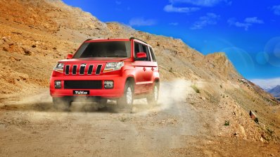 Mahindra TUV300 in action website image