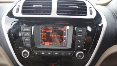 Mahindra TUV300 infotainment display first drive review