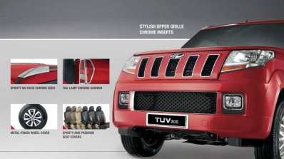 Mahindra TUV300 optional extras