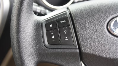 Mahindra TUV300 steering controls first drive review