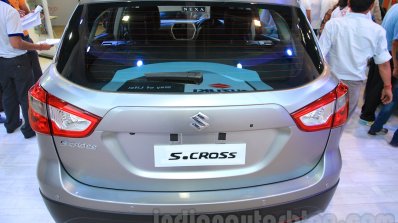 Maruti Suzuki S-Cross rear at the 2015 Nepal Auto Show