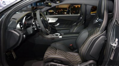 Mercedes AMG C63 Coupe Edition 1 front cabin at the IAA 2015