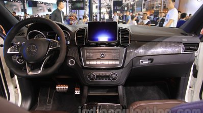 Mercedes-AMG GLE 63 Coupe dashboard at the 2015 Chengdu Motor Show