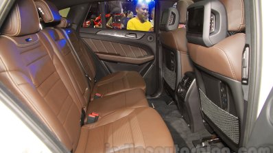 Mercedes-AMG GLE 63 Coupe rear seats at the 2015 Chengdu Motor Show