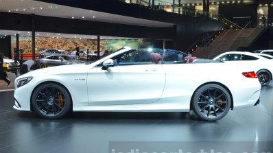 Mercedes AMG S 63 Cabriolet side at the IAA 2015