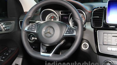 Mercedes-Benz GLE 450 AMG Coupe steering at the 2015 Chengdu Motor Show
