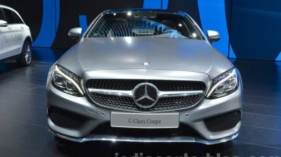 Mercedes C Class Coupe front at the IAA 2015