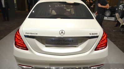 Mercedes Maybach S600 Pullman rear at IAA 2015