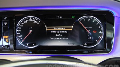 Mercedes-Maybach S600 cluster India launch