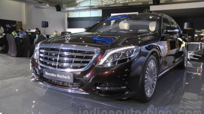 Mercedes-Maybach S600 front quarter India launch