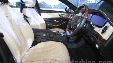 Mercedes-Maybach S600 front seats India launch
