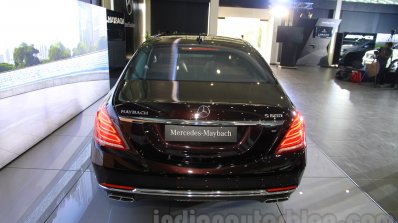 Mercedes-Maybach S600 rear India launch