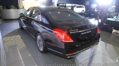Mercedes-Maybach S600 rear quarters India launch