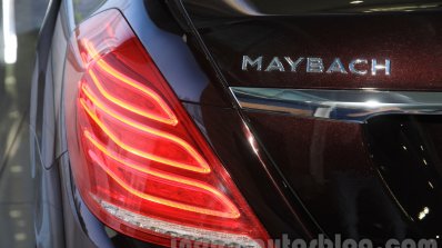 Mercedes-Maybach S600 taillight India launch