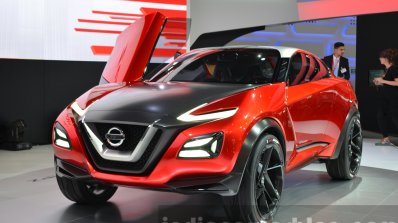 Nissan Gripz Concept headlamp at IAA 2015