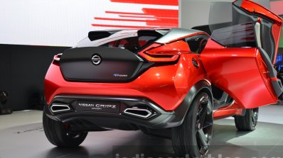 Nissan Gripz Concept taillamp and rear bumper at IAA 2015