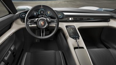 Porsche Mission E unveiled interior at the VAG Night