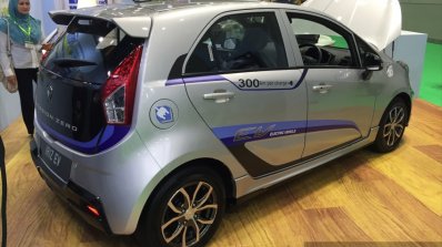 Proton Iriz EV rear quarter