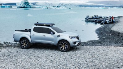 Renault Alaskan pick-up truck side unveiled
