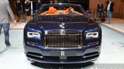 Rolls Royce Dawn front at the 2015 IAA