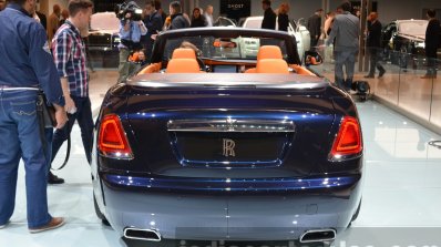 Rolls Royce Dawn rear at the 2015 IAA