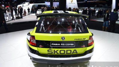 Skoda Fabia R5 Combi rear at IAA 2015