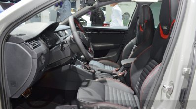 Skoda Octavia RS 230 front seats at IAA 2015