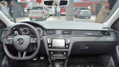 Skoda Rapid Monte Carlo dashboard at IAA 2015